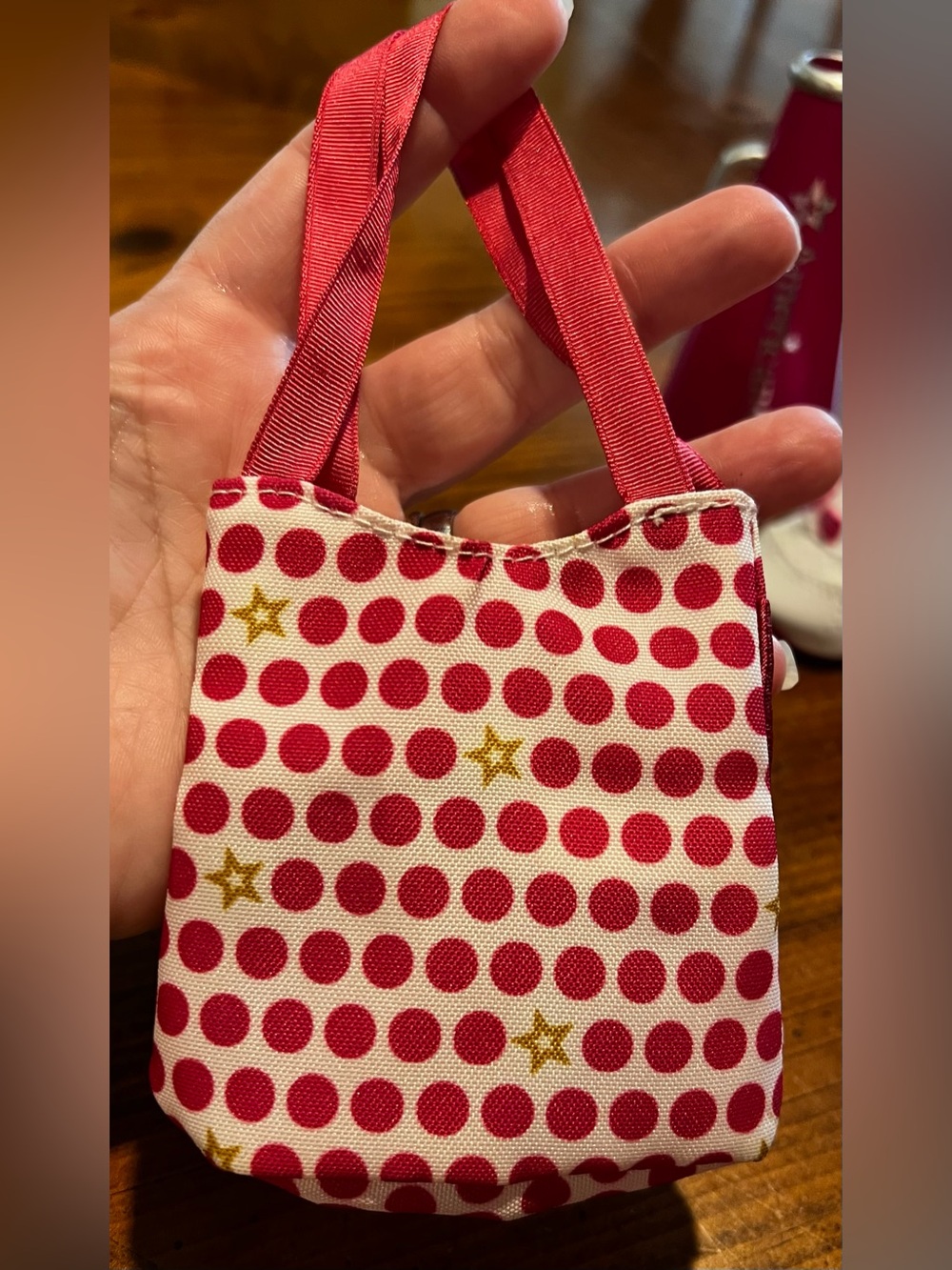 American Girl Doll Megaphone + Shoes + Tote Bag 3 Piece Mixed Lot Cheer Themed - Picture 5 of 10